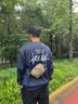 DESCENTE迪桑特MOVE PACK系列男女同款斜挎包 KK-卡其色 F 实拍图