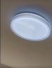 已接入米家APP小爱智能吸顶灯卧室灯客厅灯声控led仿水晶灯具  金砂钻50CM36W三色【非智能】 实拍图