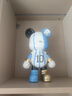 赟娅暴力熊大号手办摆件客厅轻奢高档电视酒柜展示柜装饰品高级感小众 28CM手绘酷酷熊10号球衣蓝 实拍图