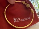 周生生黄金手镯 足金婴儿宝宝周岁礼物满月送礼31484K 计价5.2克 实拍图