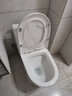 博致（BOZO） 直冲式马桶大冲力直排式坐便器特殊坑距防堵塞家用抽水马桶 地排-350坑距 实拍图