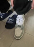 aj312新款休闲男板鞋子男学生莆田女青少年运动透气防滑耐磨鞋子 aj312白色【送蓝盒三件套】 42 实拍图
