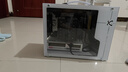 动力火车（PowerTrain）未知玩家X100 PRO桌面MATX机箱手提便携式台式电脑玻璃侧透240水冷主机外壳 白色 实拍图