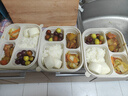 SHUANG YU一次性饭盒50套*1000ml玉米淀粉可降解四格分格打包盒外卖快餐盒 实拍图