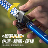 神火（SupFire）户外防身登山杖铝合金型儿童超轻便直柄防滑拐棍徒步健走爬山手杖 实拍图