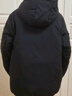 优衣库童装男童女童高性能复合连帽外套/保暖厚衣服473309 09 黑色 130 实拍图