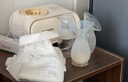 新贝接奶神器硅胶母乳收集器手动吸奶器产妇漏奶集奶器集乳器 实拍图