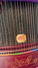 仙声 古筝初学者专业演奏考级刻字刻画扬州乐器 金荷花（架子+琴弦或凳子） 实拍图