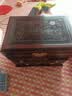 木哈哈国标红木红酸枝首饰盒收纳盒实木带锁结婚高档轻奢首饰收纳盒 红酸枝-锦上添花-棕色绒布 实拍图