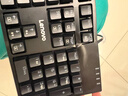 联想（Lenovo） K104有线机械青轴键盘 RGB光效 适用拯救者R9000P/Y7000 游戏电竞办公104键 吃鸡键盘 黑色青轴 实拍图