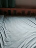 安敏诺（Anmino） 防螨四件套纯棉80支母婴A类床单床笠款防螨虫尘螨床品四季用品 静谧蓝 1.2m床 床单款 被套160*210cm 实拍图