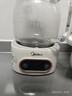 美的（Midea）花漾0胶水全玻璃全自动养生壶 办公室多功能煮茶壶 烧水壶恒温电热水壶煮茶器花茶壶1L YS10B101 实拍图