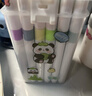 丙烯马克笔卡皮巴拉贴纸小学生专用女孩礼物水彩笔可叠色彩色笔防水儿童画笔 其他/other 36色（送熊猫贴纸+升级收纳桶） 实拍图