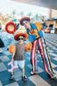 papa【小奶皮】爬爬夏季儿童打底背心男女宝宝印花无袖上衣百搭 棕色 120 cm 实拍图