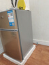 志高（CHIGO）小冰箱迷你小型家用冷藏冷冻两用宿舍出租房用双门办公室电冰箱节能省电 【一级能效】48L金色【三天约一度电】 实拍图