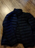 鸭鸭（YAYA）排骨羽绒服男立领纯色短款保暖鸭绒百搭时尚男女情侣轻薄羽绒外套 实拍图