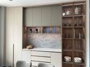 索菲亚榻榻米床全屋定制 榻榻米床柜书桌书柜带衣柜小书房家具组合一体 元/㎡ 实拍图