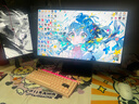 MelGeekMADE68 PRO+磁轴键盘TTC万磁王紫心轴RT0.01电竞游戏客制化机械无畏契约打瓦小蜜蜂情侣 MADE68 PRO+粉光【紫心轴】 有线MelGeek 68键 实拍图