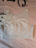 浪莎少女内衣夏季薄款文胸初中生青春期发育期儿童无痕背心 白 85/XL 实拍图