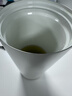 京东京造保温杯双饮口咖啡杯【陶瓷内胆-316不锈钢】 500ML白金色 实拍图