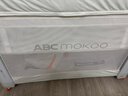 ABCMOKOO赫特婴儿床新生儿折叠拼接大床便携可移动bb宝宝床-莫兰迪白 实拍图