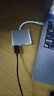 Type-C扩展坞HDMI网口RJ45拓展坞USB-C分线器PD快充转接头适用MacBook笔记本电脑iPad手机 3合1【Type-c转HDMI+USB+PD】 实拍图