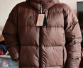 骆驼火山羽绒服男女款城市轻户外加厚防寒面包服冬季外套 法式棕 L 实拍图