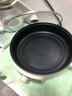 美的（Midea）家用电饼铛烙饼锅 三明治机早餐煎烤机电火锅 电炒锅烤肉锅 65mm加深 多功能锅 抗菌电煎锅JKE3062 实拍图