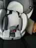 YOTONA儿童安全座椅isize汽车宝宝婴儿车载可坐可躺通用360旋转0到12岁 特价款-星空灰 实拍图