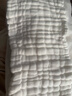 安可新 婴儿7A抗菌纯棉纱布尿布【6条装】新生儿12层透气可水洗17*45cm 实拍图
