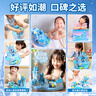 菲贝（feibei）儿童过家家玩具女孩3-6岁生日礼物爱莎公主冰雪城堡磁力娃娃屋 实拍图