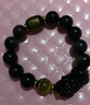 石玥珠宝14mm彩眼天然黑曜石貔貅手串虎眼石本命年蛇年水晶手链男女士款 实拍图