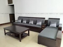 墨宸沙发 紫金檀木实木沙发新中式客厅大小户型冬夏两用转角储物家具 四人位 实拍图