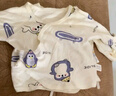 爱宝适婴儿衣服夏季新生儿半背衣宝宝家居服和尚服可爱草莓T167 59码 实拍图