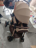 奔昂 婴儿推车可坐可躺轻便避震宝宝折叠婴儿车双向BB童车手推车 尊享卡其+可坐可躺+可折叠+可双向推行+四轮高配轮 实拍图