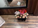 万事利WENSLI真丝丝巾桑蚕丝女士方巾63cm妈妈生日礼物丝巾礼盒  玉兰赋 实拍图