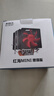 超频三（PCCOOLER）红海MINI增强版 CPU散热器（多平台/2热管/8cm双风扇/附带硅脂） 实拍图