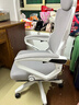 惠寻电竞椅子人体工学游戏人工力学座椅久坐宿舍学习电脑椅可躺办公椅 【3级气杆】可躺+乳胶+搁脚-白灰 实拍图