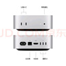 Apple/苹果AI电脑/Mac mini迷你主机 M4银色(10+10核) 16G 1T台式电脑主机 Z1CF00038 实拍图