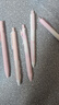 咔巴熊 中性笔黑色0.5mm 高颜值 5支装ins风按动刷题笔 ST学生简约按动碳素笔 粉实色 实拍图