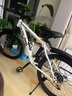 Jeep吉普山地车自行车学生成人减震碟刹通勤变速越野青少年巡航者C800 巡航者-辐条轮-钢琴白 24寸(建议身高140-160cm) 24速运动版 实拍图