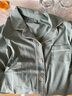 十月结晶月子服秋冬【极简主义】棉产后孕妇睡衣哺乳家居服套装雅绿 XL码 实拍图