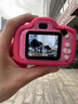 迪士尼（Disney）儿童照相机高清数码玩具彩色便携式可录像防摔草莓熊女孩新年礼物 实拍图