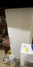 墨斗鱼墙纸自粘墙贴软包隔音铝箔壁纸宿舍防潮加厚亚麻纹 0.5*10米 白色 实拍图