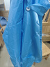 利来俏（LILAIQIAO）静电衣无尘大褂长款工作服车间食品厂男女防尘衣静电参观服防尘服 蓝色大褂+大工帽 3XL 实拍图