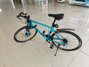 PHILLIPS菲利普公路车自行车成人男700C赛车变速碟刹青少年女学生通勤单车 极速700C 流光绿 内走线 顺丰 24速 定位指拨变速 弯把 实拍图