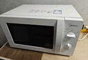 美的（Midea）快捷微波炉 家用小型  360°转盘加热  旋钮操控 高温杀菌 易洁内胆 M1-L213B 纯白 实拍图