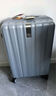 汉客行李箱男拉杆箱女大容量双层拉链密码旅行箱29英寸灰 102升巨能装 实拍图
