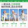 Kocotreekk树儿童泳衣原纱防晒游泳衣男童分体女童长袖宝宝泳装三件套 实拍图