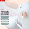 纽曼（Newmine ）XL02 有线降噪隔音睡眠线控音乐手机耳机入耳式侧睡不压耳运动跑步耳塞安卓通用 白色 实拍图